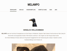 Tablet Screenshot of melampo.ch